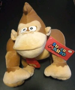 Super Mario 2016 Donkey Kong 11 Zoll Plüschtier Stofftier König Affe Toy World - Bild 1 von 5