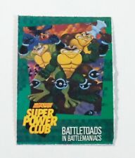 Nintendo Power Super Power Club Magazine Card #90 Battletoads In Battlemaniacs