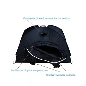 8x10 Film Changing Tent Bag Darkroom for Large Format Camera Film Wet Plate gift - Picture 1 of 6