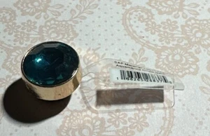 Crocs Jibbitz Aquamarine Circle Gem - Picture 1 of 1