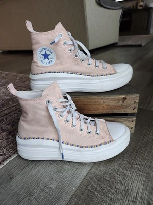 Converse Chuck Taylor Women's Light Pink High-Top Sneakers Size 6.5 - Image 1 of 4
