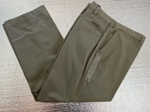 Haggar Khaki Pants Men’s Size 38X29 Khaki Pants Casual Slack - Picture 1 of 8