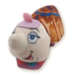 Disney FlipaZoo Beauty & The Beast Mrs. Potts & Chip 5.5" Reversible Plush Toy - Picture 1 of 14