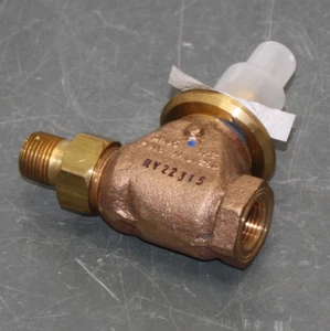 Johnson VG7000 Hydronic Kugelhahn VG7251ET, 2-Wege, 1/2" NPT, Bronze, - Bild 1 von 5