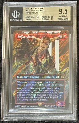 BGS 9.5 Gem Mint Seifer Almasy 534 Surge Foil Final Fantasy MTG - Image 1 of 2