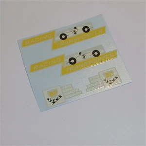 Matchbox Lesney Major Pack M6b King Size K5b Racing Car Transporter Decal Set - Picture 1 of 3