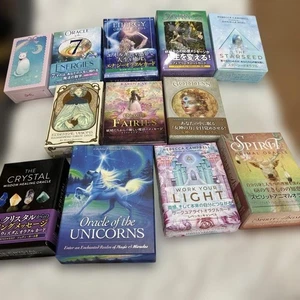 Oracle cards + tarot cards + reading book bundle sale fortune telling - Picture 1 of 6