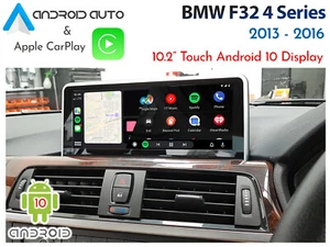 BMW F32 4 Series - Touch 10.2" Android 10 Display + CarPlay & Android Auto - Picture 1 of 4