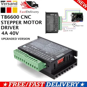TB6600 Nema 17 Stepper Motor Driver 4A 2/4 Phase Schrittmotor Treiber Controller - Bild 1 von 9