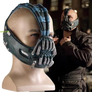Batman Bane Cosplay Face Mask PVC Soft Helmet Replica Halloween Props Accessory - Picture 1 of 10