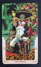 Authentic Santa Muerte Book Of The Dead Tarot Card lV The Emperor