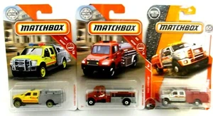 Matchbox Wildland Fire Brush Truck Engine Tanker Lot Ford F-550 Freightliner  - Picture 1 of 2