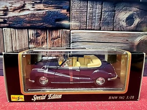 Maisto Diecast 1955 BMW 502 Special Edition Maßstab 1:18 31817 - Bild 1 von 9