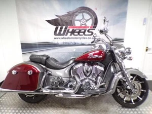 2019 INDIAN SPRINGFIELD ONE OWNER BIKE WITH ONLY 5546 MILES FROM NEW - Picture 1 of 20