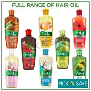 Dabur Vatika Hair Oil Deep Enriched  - Full Range | *UK SELLER* - Picture 1 of 11