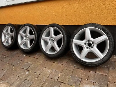 4x AMG Winter Räder A2304013002 Mercedes Benz SL CLS E 211 219 230 255/35 R19 - Bild 1 von 4