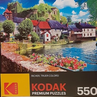Puzzle Kodak Premium Auvezere River Limousin Francia 550 piezas Foto 1 de 2