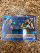 2022 Topps Chrome Update Sapphire Japan Legends Reunite US218 Suzuki/Tsutsugo