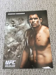 Antonio Rodrigo Nogueira Autographed 8x10 UFC, Pride FC, MMA, WWE, AEW Signed - Picture 1 of 1