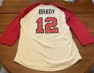 Tom Brady Tampa Bay Buccaneers Shirt Erwachsene Medium Fanatics rot NFL Football Herren - Bild 1 von 5