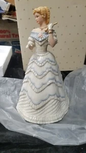 Lenox Classics Ivory Belle of the Ball Victorian Porcelain Figurine In Box 8.5" - Picture 1 of 10
