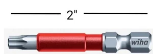 T40 Torx drill driver BIT Power Impact ready with 1/4" Hex Shank german t 40 - Picture 1 of 2