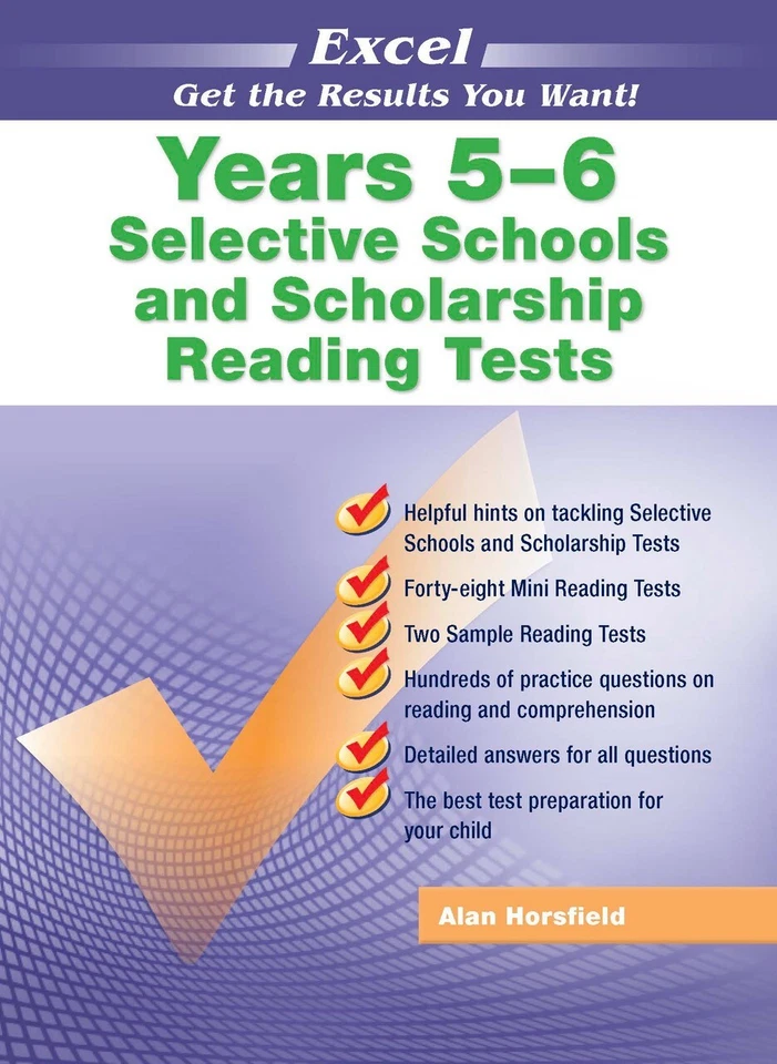 Excel Selective Schools and Scholarship Reading Tests Years 5–6 - image 1 of 1