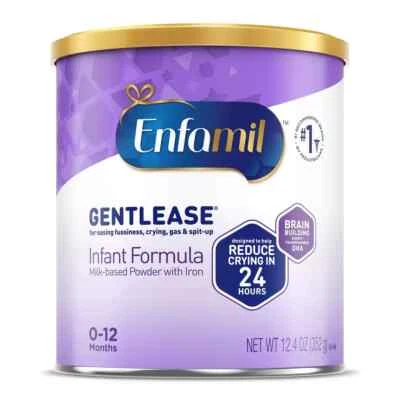 Fórmula infantil en polvo Enfamil Gentlease 12,4 oz - 1 lata - caduca 03/2027 Foto 1 de 4