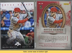 2016 Panini Diamond Kings Artist's Proof Silver /25 Bryce Harper #59