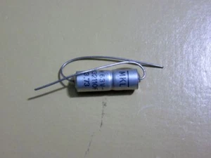 MKL METAL CONDENSADOR DE PELÍCULA CELULOSA AXIAL 1 UF 63V X 2 PCS - Bild 1 von 1