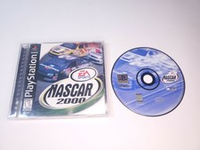 NASCAR 2000 PS1 PlayStation 1999 Vintage Video Game Sony EA Sports