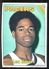 1975 Topps Len Elmore #259 Indiana Pacers
