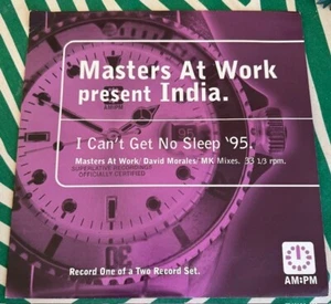 Masters at Work Presents India - I Cant Get No Sleep 95 - Org UK 12" in P/S 1/2 - Picture 1 of 6