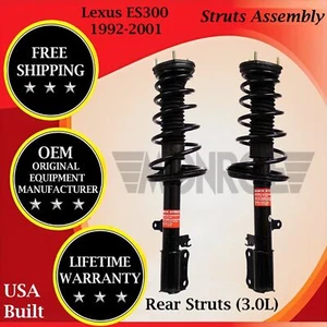 Monroe Genuine OEM Rear Struts For 1992-2001 Lexus ES300 3.0L Lifetime Warranty - Picture 1 of 10