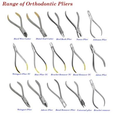 TK PLUS Kieferorthopädische Zangen Harte Draht,Zahn Labor Archwire Biegung & Bildung
