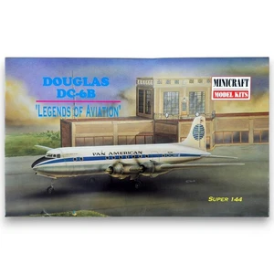 1997 Minicraft PAN AM Douglas DC-6B "Legends of Aviation" Maßstab 1:144 Bausatz #14442 - Bild 1 von 12