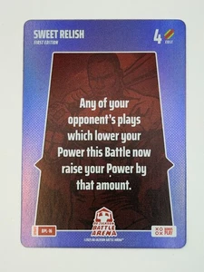 2025 Bo Jackson Battle Arena Update BONUSSPIEL: Sweet Relish SSP BPL-16 FOIL - Bild 1 von 7