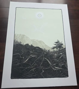 What Once Was 3 - 2013 Dan McCarthy Poster Print (#91/555) Glow in the Dark - Picture 1 of 6