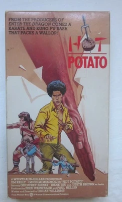 Hot Potato-VHS-1987, Jim Kelly/Judith Brown-Cult/Martial Arts-Warner Bros - Image 1 of 4