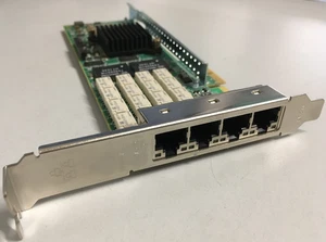 Silicom PE2G4BPI80L-SD-R Quad-Port 1Gb Copper Ethernet RJ45 Bypass Card (HiPro) - Picture 1 of 4