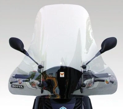 PARABREZZA ISOTTA E356 MEDIA PROTEZIONE PER PIAGGO Carnaby 125-200-250 NO ATTACC - Immagine 1 di 2
