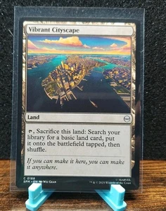 Vibrant Cityscape Magic the Gathering Marvel's Spider-Man R0188 - Picture 1 of 2