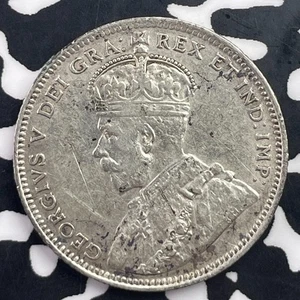 1912 Newfoundland 20 Cents Lot#C2038 Silver! Nice! - Picture 1 of 2