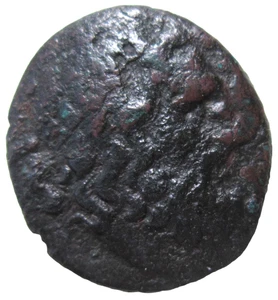 REYES DE MACEDONIA. AE 24. PHILIP V Y PERSEUS, 187-168 A.C. REVERSO CLUB. - Imagen 1 de 3
