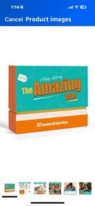 52 Fun and Romantic Scratch Off Date Ideas for Her, Him - Picture 1 of 6