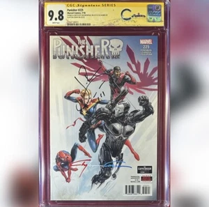 PUNISHER #225 CGC 9.8 SS FIRMADO POR CLAYTON CRAIN JON BERNTHAL MÁQUINA DE GUERRA - Imagen 1 de 1