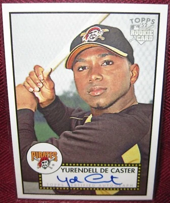 2006 TOPPS 1952 EDITION AUTOGRAPH #52S-YD YURENDELL DE CASTER - Image 1 of 2