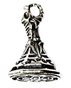 Seal of Astaroth Pendant Necklace Boxed, Gothic Witchcraft Demon, Duke of Hell - Picture 1 of 5