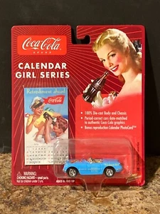 Coca-Cola Johnny Lightning Calendar Girl Series ‘54 Corvette Convertible L@@K!!! - Picture 1 of 2