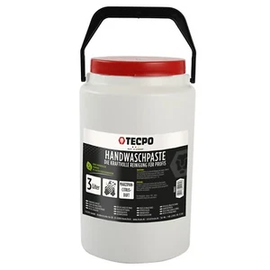 TECPO HANDWASCHPASTE 3L WERKSTATT HANDREINIGER REINIGUNGSPASTE HAND SEIFE CITRUS - Bild 1 von 2
